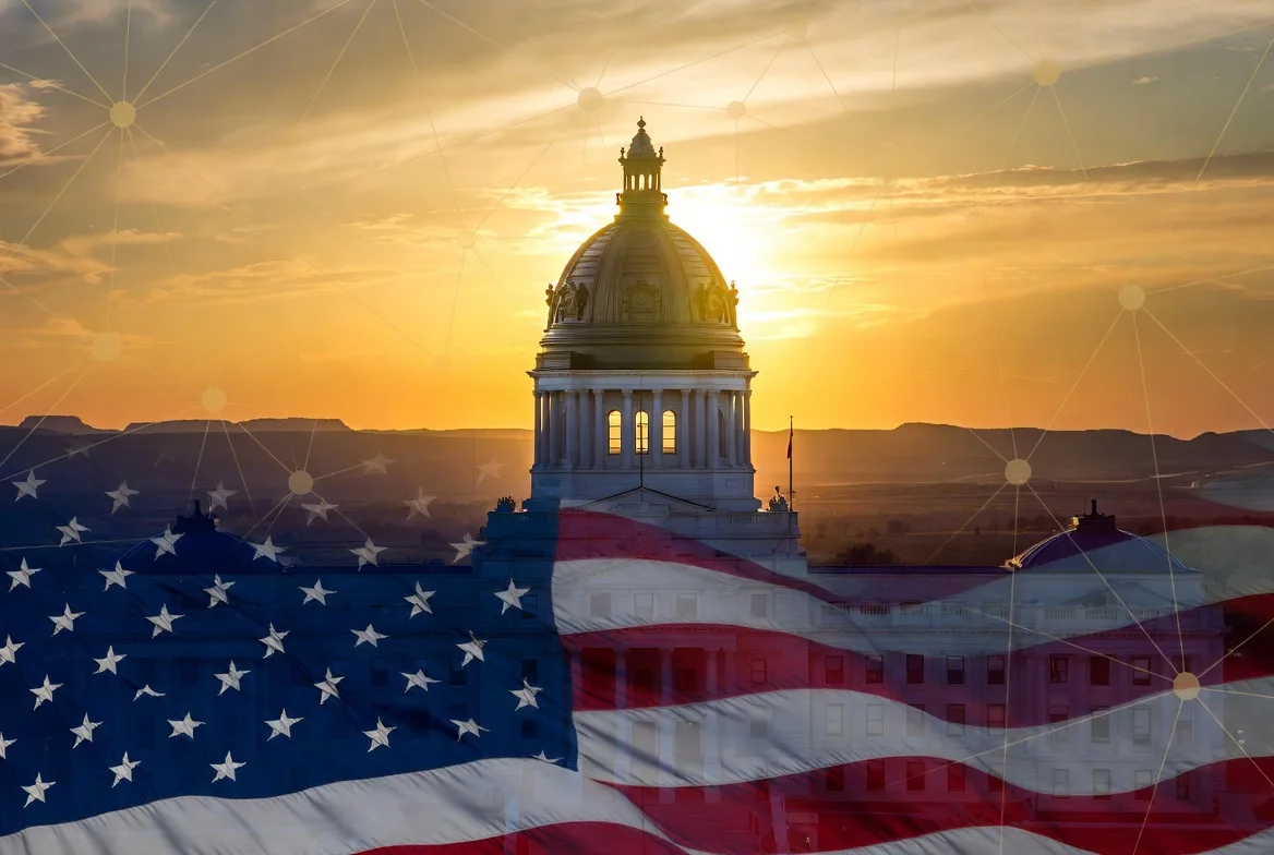 South Dakota State Capitol at golden hour — Government Affairs and Lobbying